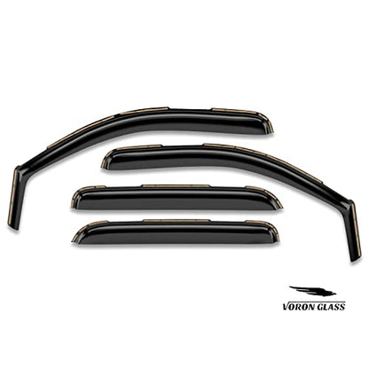 in Channel Extra Durable Rain Guards for Chevrolet (For Silverado 07-14 2500/3500 HD)