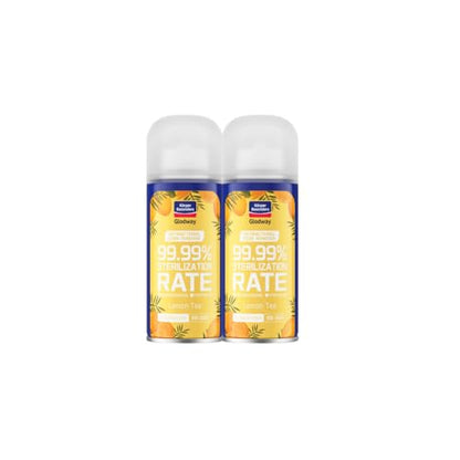 Glodway Whole Car Air Refresher Spray (6 Ounce (Pack of 2) / Orange)