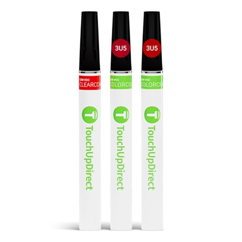 Car Paint Touch Up Brush Kit (Brush - Essential Kit / Supersonic Red Tricoat)