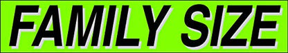 Ez line Vinyl Windshield Stickers 3 Dozen 15 Inch Chartreuse Slogan Dealership Pro Pack for Car Lots (EZ115-Pack8)
