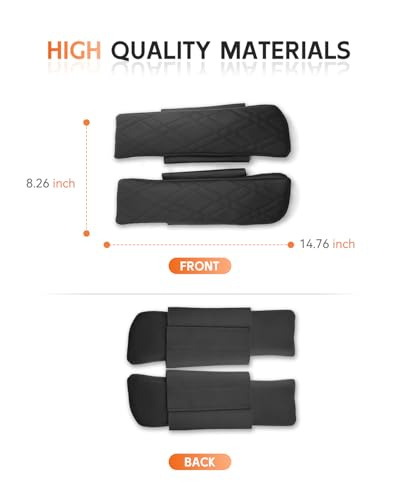 for 2022 2025 2026 BMW iX Center Console Cover Armrest Box Cover for 2025 2026 iX (BMW iX Black Thickened)