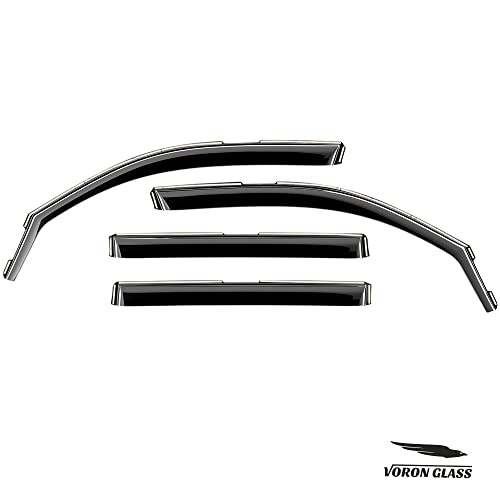 in Channel Extra Durable Rain Guards for Volkswagen Atlas 2018 (For Atlas 18-26)