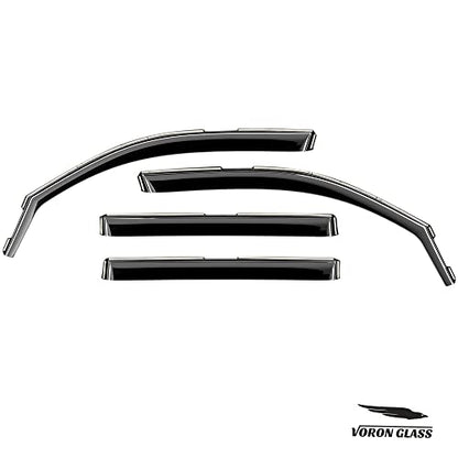 in Channel Extra Durable Rain Guards for Volkswagen Atlas 2018 (For Atlas 18-26)