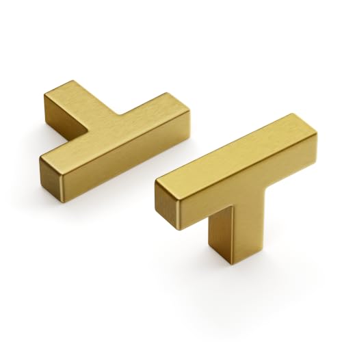 35 Pack Gold Cabinet Knobs Single Hole Gold Kitchen Handles (Gold / single hole)