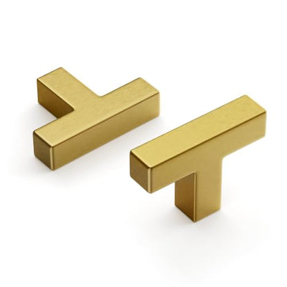 35 Pack Gold Cabinet Knobs Single Hole Gold Kitchen Handles (Gold / single hole)