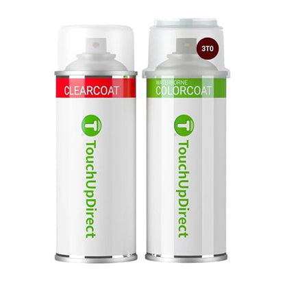 Car Paint Touch Up Spray Kit (Aerosol Spray - Essential Kit / Moulin Rouge/Ooh La La Rouge Metallic)