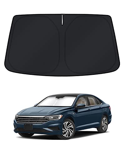 Windshield Sun Shade for Volkswagen VW Jetta Accessories 2019 (FOR | Volkswagen Jetta 2019-present)