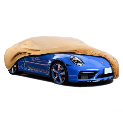 Heavy Duty Outdoor Car Cover Custom Fit for 2011 (Custom Fit Porsche 911 / brown)