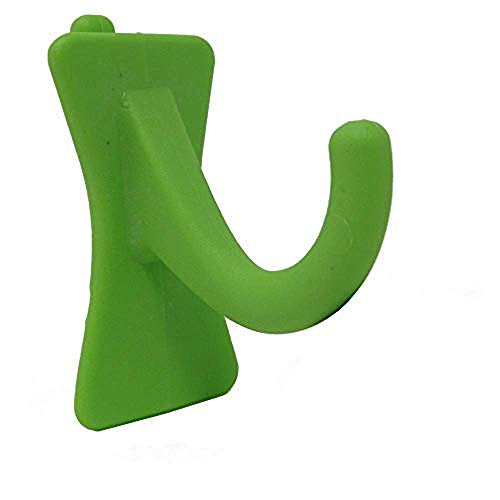 PegPro® J Hooks Kit for Standard “Wood Fiber” pegboard (J Hook - 24 Count / Kiwi)