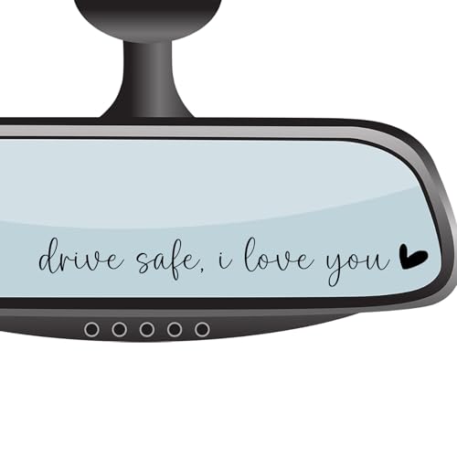4xDrive Safe I Love You Rearview Mirror Decal