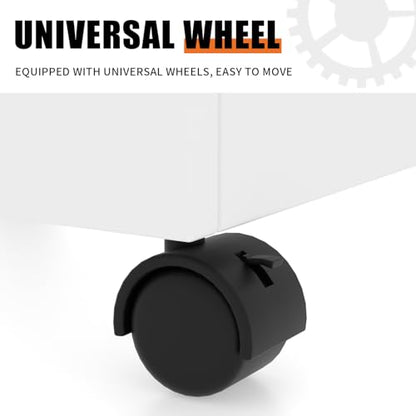 Rotating Slatwall Display Rack (White)
