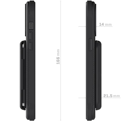 Exec iPhone 15 Pro Max Wallet Case (iPhone 15 Pro Max / Black)