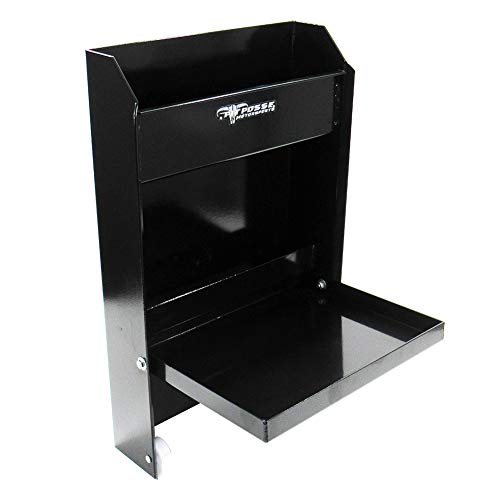 458BK Jr Work Station Storage Cabinet Shelf Rack Holder Caddy (Black)