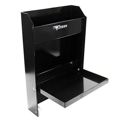 458BK Jr Work Station Storage Cabinet Shelf Rack Holder Caddy (Black)