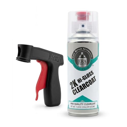 2K High Gloss Clear Coat Spray (1 Spray Can w/Can-Gun1)