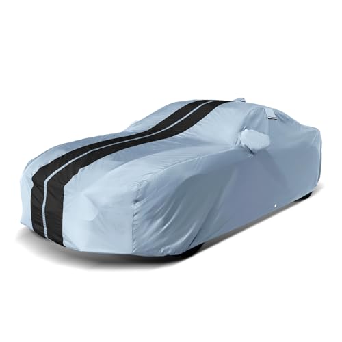Car Cover Waterproof All Weather for 1981 (Gray / Black (Stripe) / 44. J2000 1981-1982)