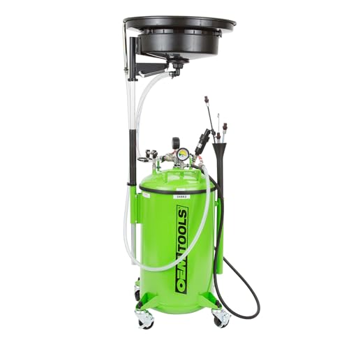 24862 21 Gal Oil Drain Vacuum & Extractor Automotive Oil Container (21 Gallon Oil Drain W/ Vacuum and Extractor)