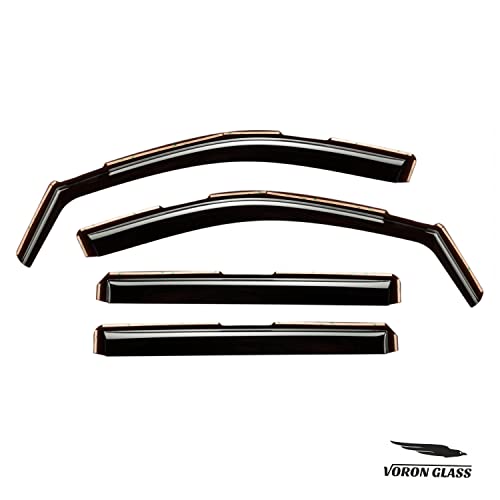 in Channel Extra Durable Rain Guards for Trucks GMC Sierra 1500 2019 (For Sierra 1500 19-26)