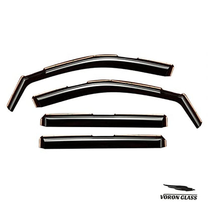 in Channel Extra Durable Rain Guards for Trucks GMC Sierra 1500 2019 (For Sierra 1500 19-26)