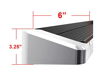 Running Boards (Aluminum Silver / Running Board Style)