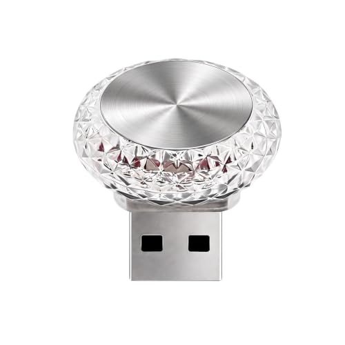 Mini Car Interior Atmosphere Lamp (Ice-Blue)