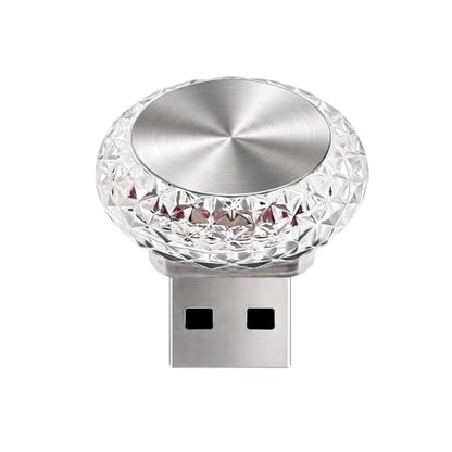 Mini Car Interior Atmosphere Lamp (Ice-Blue)