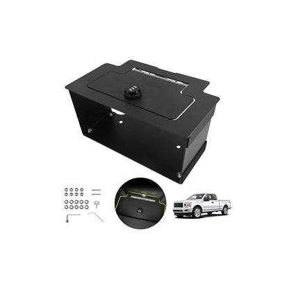Center Console Safe Lock Box for Chevy Silverado GMC Sierra 2023 (Silverado GMC Sierra Safe Organizer)