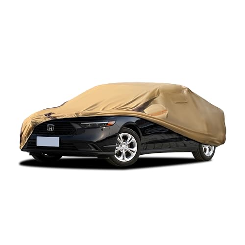 Accord Car Cover Waterproof All Weather Compatible with Honda Accord (B Compatible with Honda Accord)