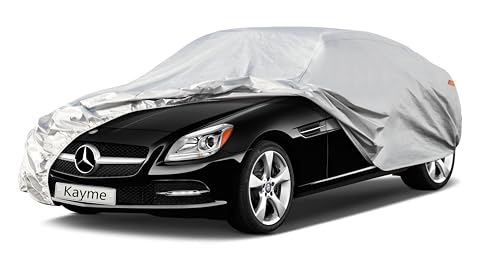 6 Layers Waterproof Car Cover for Mercedes Benz SLK Class 1996 (LM-Silver / 67. Custom Fit Mercedes-Benz SLK)