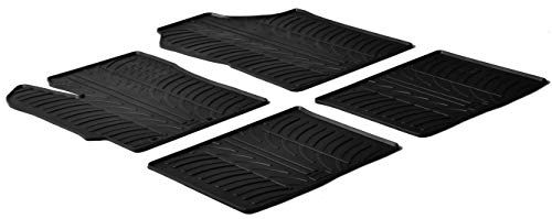 Rubber Floor Mats for Toyota Yaris 2011 (Yaris - 2011-2016 / Floor Mat)