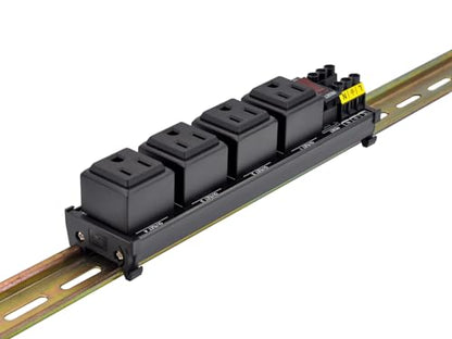 DIN Rail Mount AC 120V NEMA 5 (D-1561T)