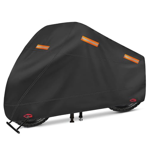 Motorcycle Cover (116" x 41" x 50" / Black)