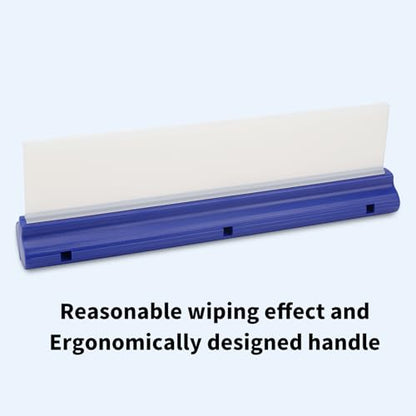 2 Pack 12inch car Squeegee (Blue-2p)