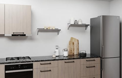 8 in. x 24 in. Stainless Steel Wall Mount Shelf (8 in. x 24 in.)