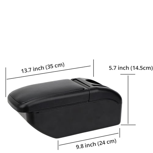 Compatible with Nissan Versa Armrest 2007 (Versa 2007-2011 / Style 2)