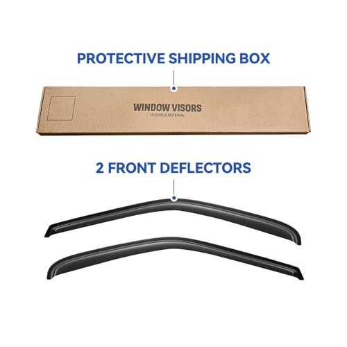 Window Visors Rain Guards for 1997 (1997-2003 f150 standard)