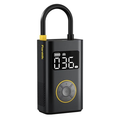 X9 Pro Portable Tire Inflator for Compact Car (Black)