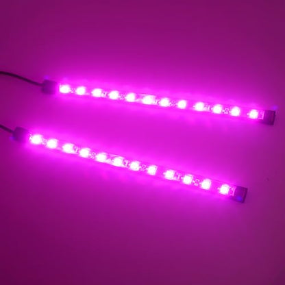 Pink LED Strip Lights 2in1 Light Ambient Light Strip Flexible Color for TV (Purple)