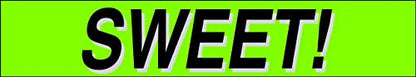 Ez line Vinyl Windshield Stickers 3 Dozen 15 Inch Chartreuse Slogan Dealership Pro Pack for Car Lots (EZ115-Pack11)