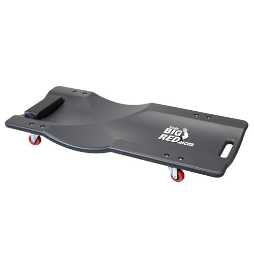 Torin 36" Rolling Garage Creeper (Plastic Creeper-36inch-Black)