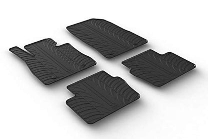 Rubber Floor Mats for Scion iA & Toyota Yaris iA 2016 (Scion iA/Toyota Yaris iA/Toyota Yaris 2016-2021 / Floor Mat)