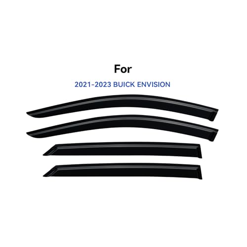 Window Visors Rain Guards for 2021 2022 2023 Buick Envision (2021-2023 Buick Envision)