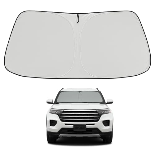 Custom Fit Car Windshield Sun Shade for 2020 (Ford Explorer 2020-2026)