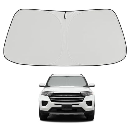 Custom Fit Car Windshield Sun Shade for 2020 (Ford Explorer 2020-2026)
