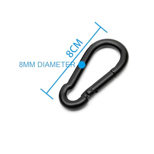 Eye Ceiling Hook Swing Hangers 550LB Capacity for Punching Bags Hanging Chair Hammocks Swing Trapeze Yoga (Heavy Bag Spring - 7MM)