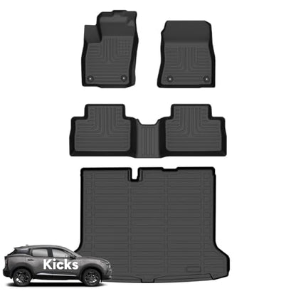 Floor Mats & Cargo Liner for Subaru Forester 2009 (BLACK)