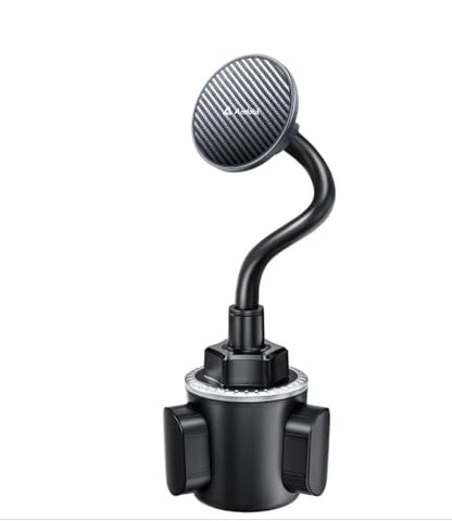 Military Grade Cup Phone Holder for Car (Magnetic-Gooseneck)