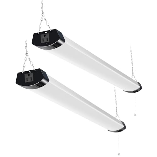 4FT 70W LED Shop Light Linkable (Black / 4FT-70W)