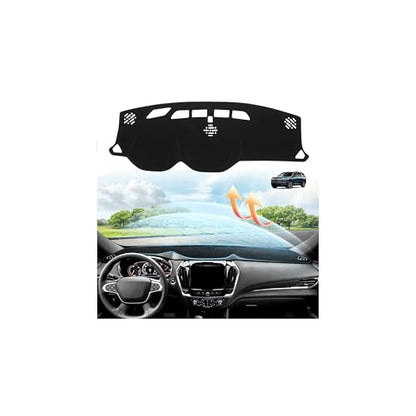 Dash Cover for Chevy Traverse 2018 2019 2020 2021 2022 2023 (59.06*21.26(Chevy Traverse 18-23))