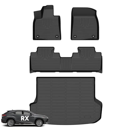 Floor Mats & Cargo Mat for Lexus RX 2016 (BLACK)